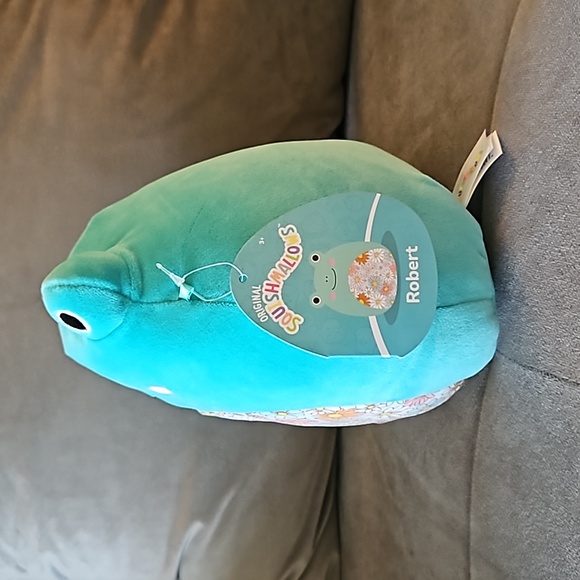 1/$6 or 2/$10 NWT Squishmallow Robert The Frog With Floral Belly. (8 in.) - Picture 3 of 12